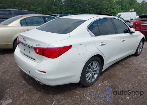 2014 Infiniti Q50 Premium/Sport from USA, damaged, VIN JN1BV7AR5EM700518